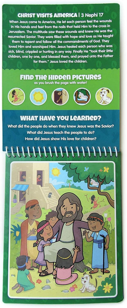Water Reveal Coloring Scripture Book for Kids Ages 3+. New Testament Bible Stories: Preschool, Elementary, Primary, Christian, Religion