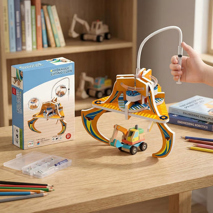 STEM Kids Binoculars - Build Your Own Functional Telescope Kit, Educational Science Toy for Children to Explore Astronomy & Optical Principles with Convex & Concave Lenses
