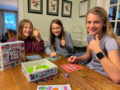 Semper Smart Games PlaySmart Dice Math-Tac-Toe Math Game: Get Sharp on Mental Math with a Fun New Twist on a Timeless Classic! Multiple Skill-leveled Math Bingo Made Fun for 8 and up