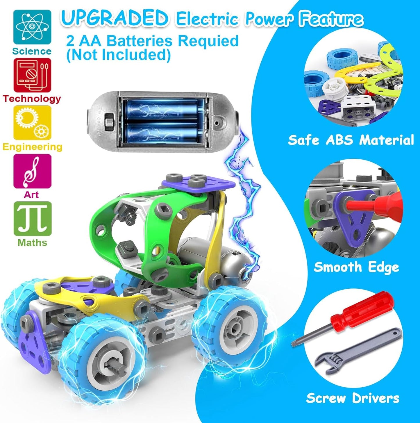 10 in 1 STEM Toys for 4 5 6 7 8+ Year Old Boy Girl Birthday Gifts Building Toys Stem Kits Activities for Kids Ages 4-8 5-7 6-8 Educational Learning Boy Toys Age 3-5 4-6 8-10 Engineering Creative Games