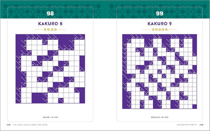 The Logic Puzzle Book for Teens: 100 Challenging Brain Games and Puzzles