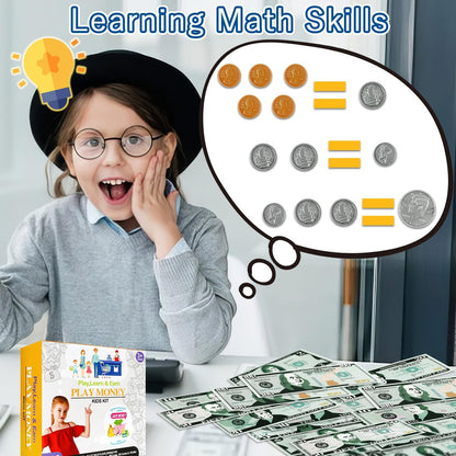 492 Pcs Play Kids Set, Number Learning Education Play Toys for Kids Ages 3 and Up Develops Early Math Skills, Preschool Math Games, Birthday Gift for Boys Girls