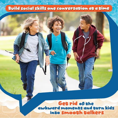SkillEase Chatter Pop and Story Cues Bundle, Sequencing Cards, Speech Therapy Material, Conversation Cards, to Build Social Skills