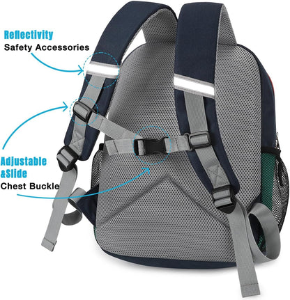 STEAMEDBUN Toddler Backpack Leash for 1-3: Backpack with Leash for Boys Girls - Anti-Lost Harness Backpack for Walking
