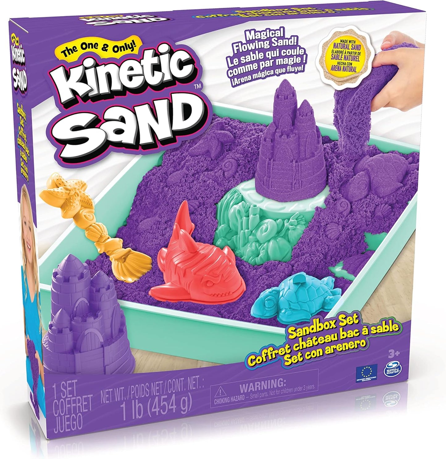 Kinetic Sand - Sandbox Set Blue