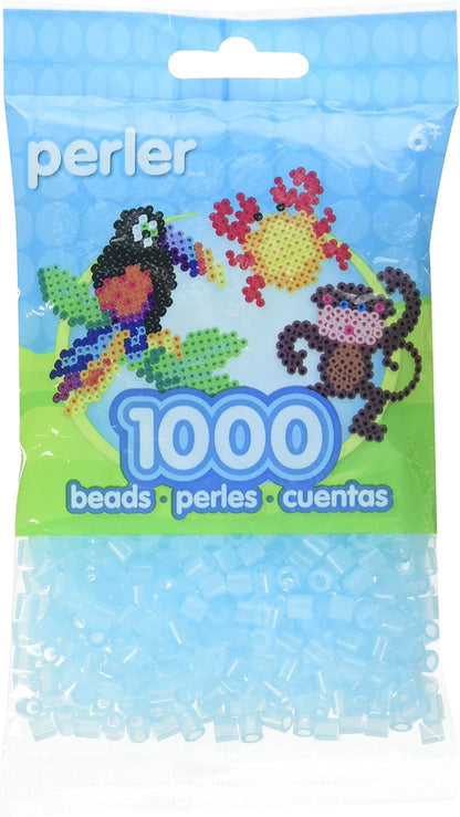 Perler Beads Fuse Beads for Crafts, 1000pcs, Yellow