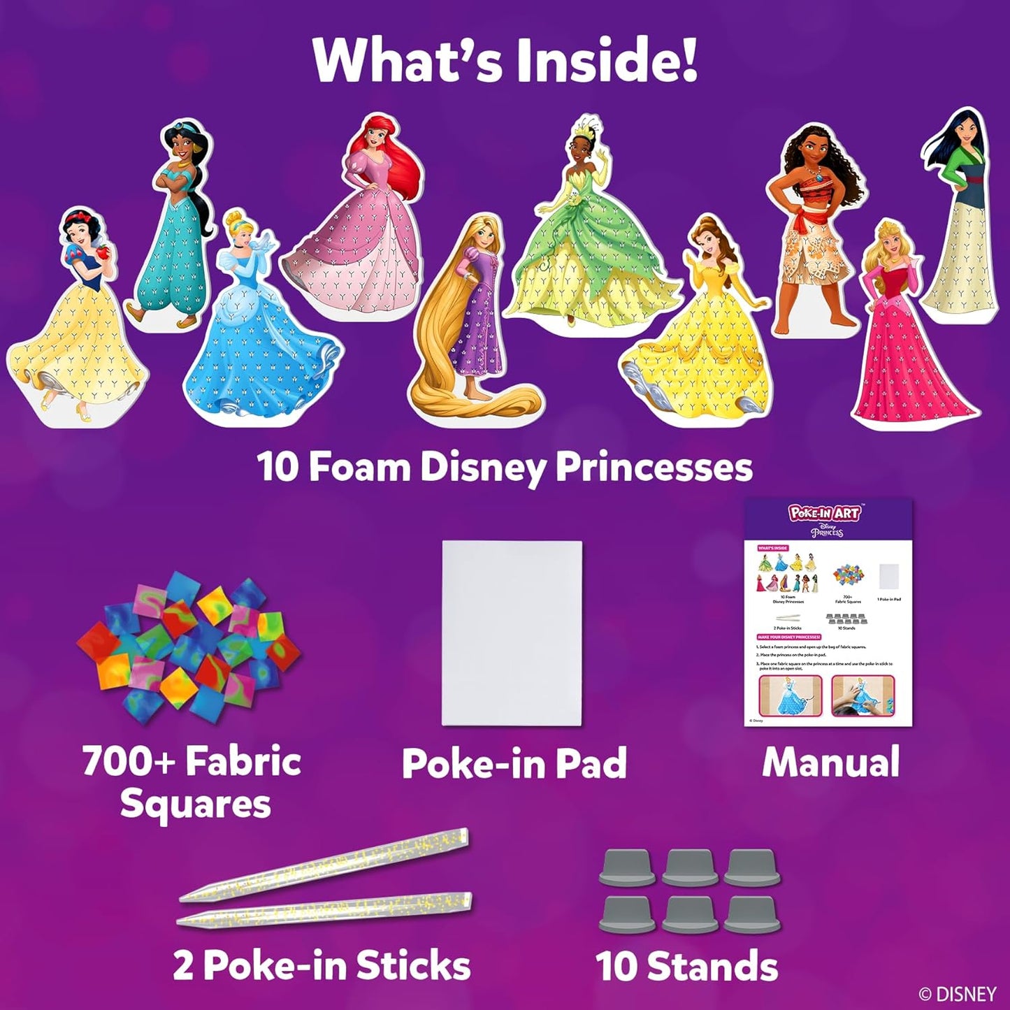 Skillmatics Poke-in Art - Magical Unicorn Dream Decor, Mess-Free Fun for Kids, DIY Wood Craft Kits, Screen-Free Activity, Gifts for Ages 4, 5, 6, 7, 8, 9