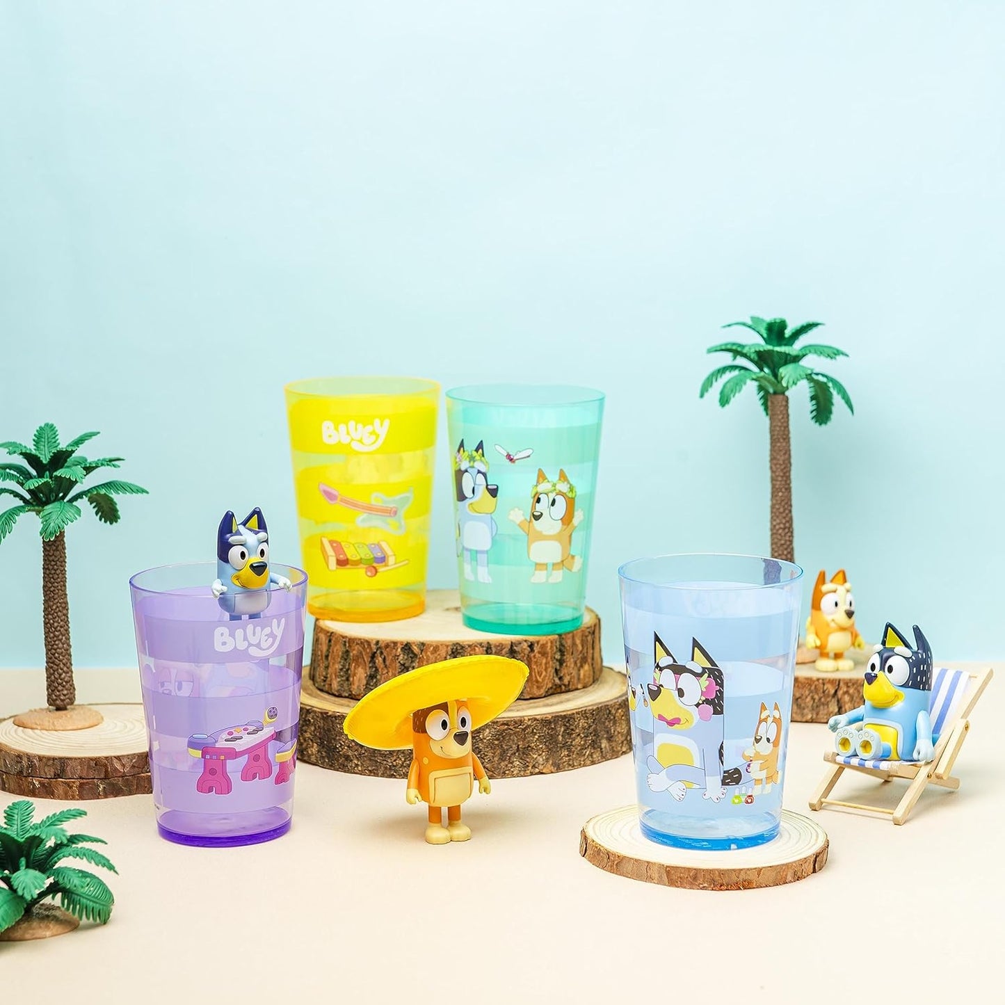 Zak Designs 14.5oz Disney Frozen 2 Nesting Tumbler Set Includes Durable Plastic Cups, Fun Drinkware is Perfect for Kids, 4pk (14.5oz, Anna & Elsa & Olaf)