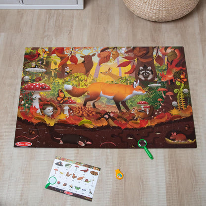 Melissa & Doug Double-Sided Seek & Find Puzzle - FSC Certified
