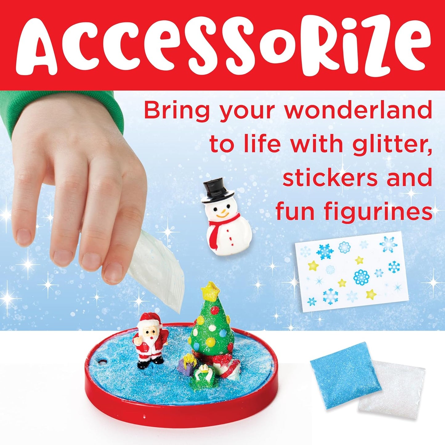 Creativity for Kids Make Your Own Holiday Snow Globes - Gifts and Crafts for Girls, Create 2 Snow Globes, Holiday Crafts for Children, Christmas Activities (Ages 6+)