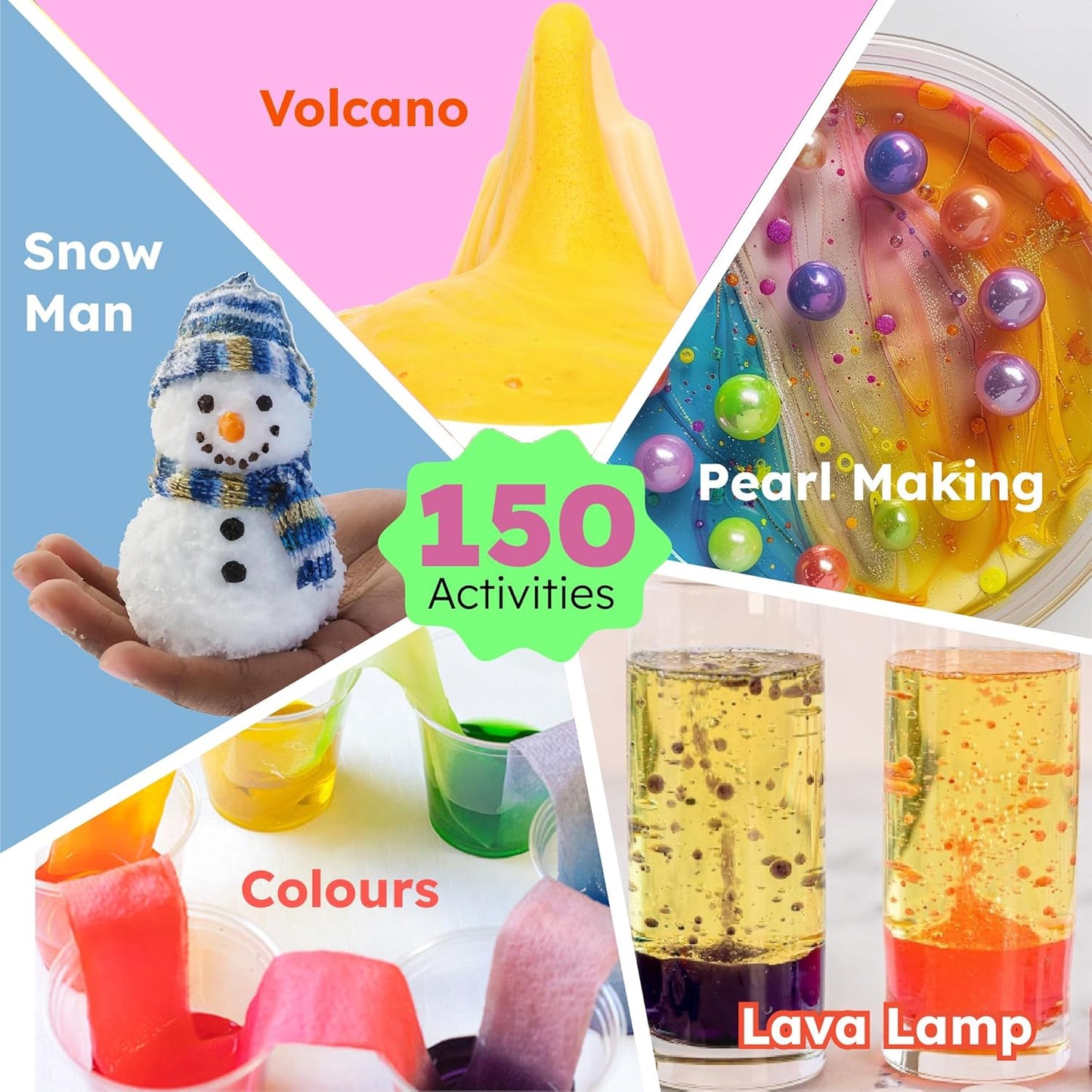 Butterfly EduFields 100+ Girls Science Kit for Kids Ages 4 5 6 7 8 | Girls in STEM & Science Experiments | Educational Gift Ideas for 4 5 6 7 8 Year Old Girl | STEM Projects, Fun Learning