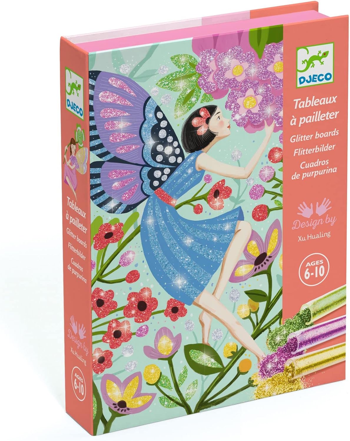 DJECO Butterflies Glitter Craft Kit