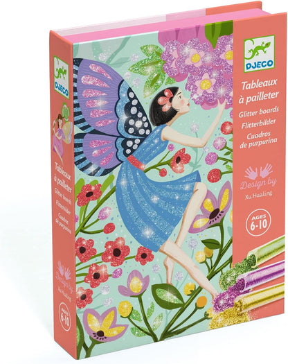 DJECO Butterflies Glitter Craft Kit