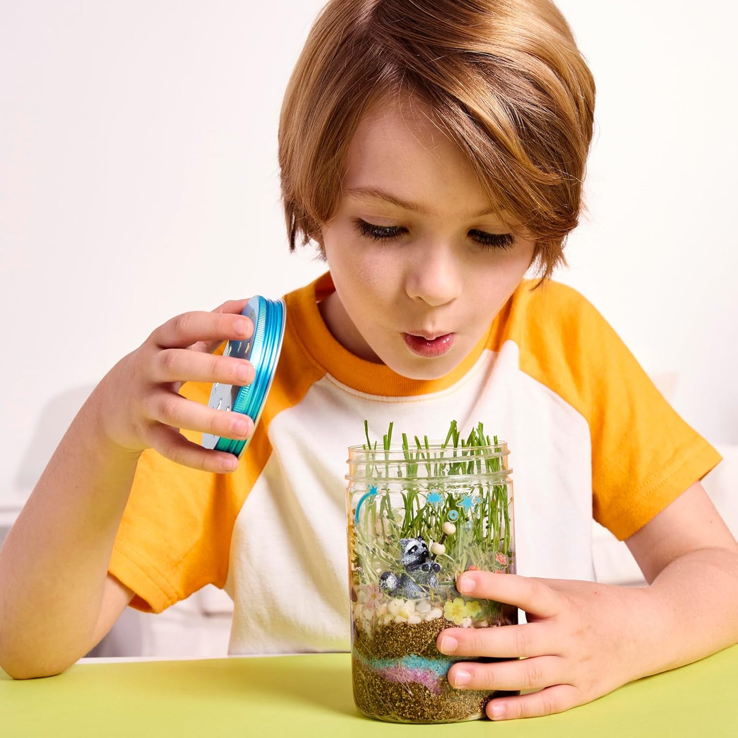 Creativity for Kids Grow 'N Glow Terrarium Kit - Educational Science Kits| Spring Crafts for Kids Gifts for Boys and Girls | Craft and STEM Projects (Ages 6+)