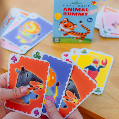 eeBoo Old Maid Playing Card Game - 50 Career Themed Cards, Classic Matching Card Game, Durable Oversized Cards, Screen-Free Fun, Ages 5+
