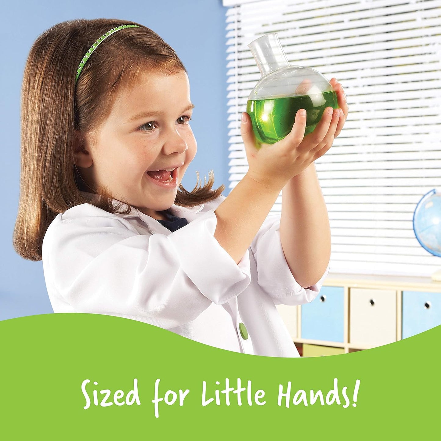 Learning Resources Primary Science Deluxe Lab Set - 45 Pieces, Ages 3+, Experiments for Kids, STEM Toys, Sensory Tube, Microscope for Students
