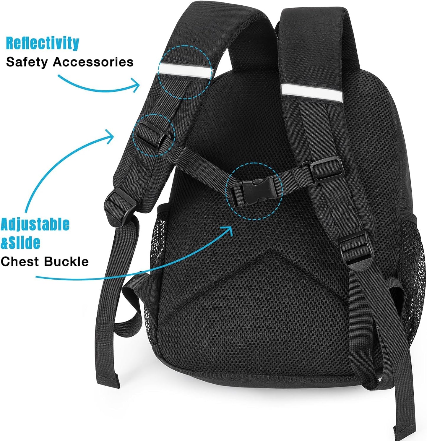 STEAMEDBUN Toddler Backpack Leash for 1-3: Backpack with Leash for Boys Girls - Anti-Lost Harness Backpack for Walking