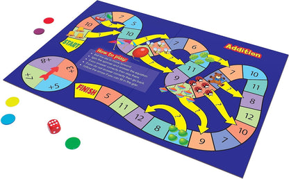 Junior Learning JL425 Math Board Games, Multi