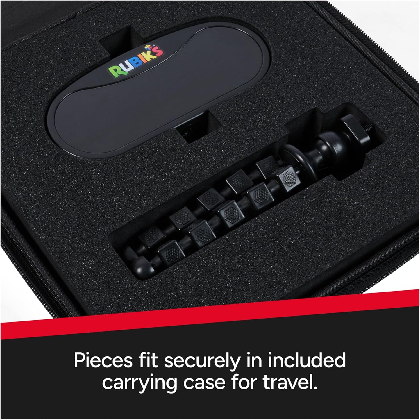 Rubik’s Cube, 3x3 Magnetic Speed Cube for Super Fast Solves, Twisting Fidget Toy, Challenging Brain Teaser & Sensory Puzzle for Adults, Teens, & Kids, for Ages 8 & Up