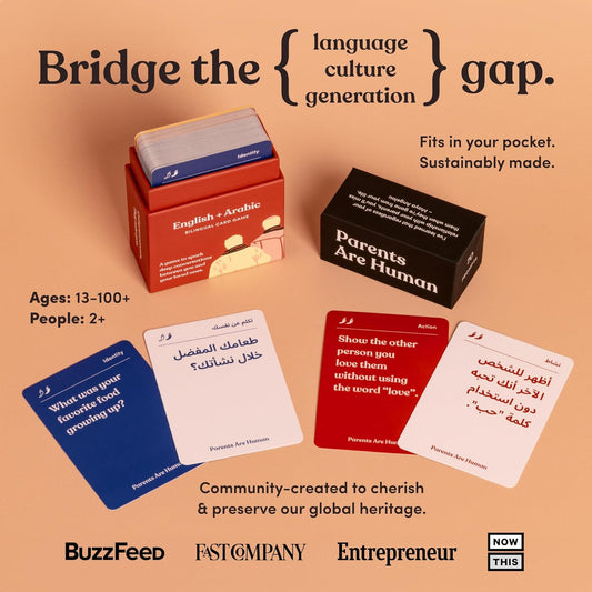 Parents Are Human, Relationship Cards, Get to Know Each Other Better, Parents, Families, Teens & Kids Relationship Building, Light & Deep Questions, 70 Questions & Activity Cards, English