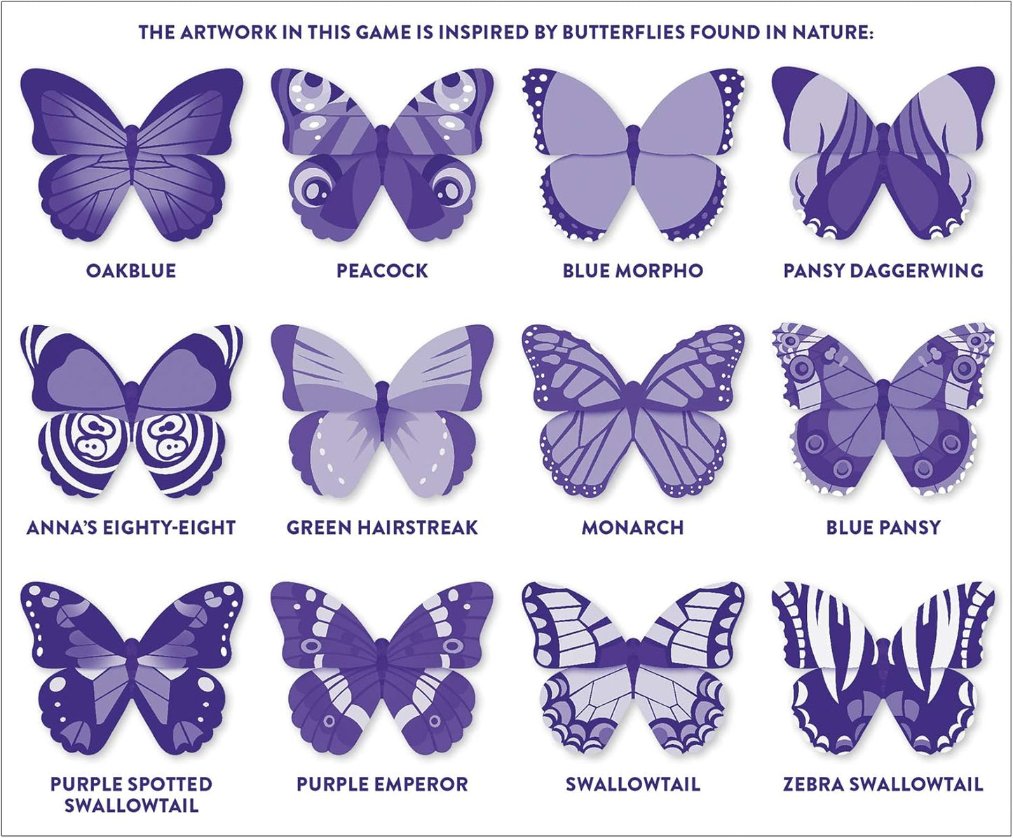 Mudpuppy Butterflies Shaped Memory Match, Multicolor