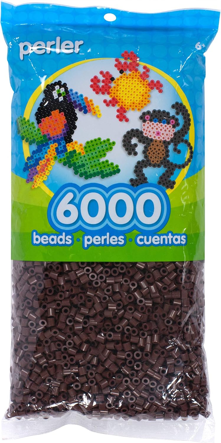 Perler Beads Fuse Beads for Crafts, 1000pcs, Multicolor Glow in the Dark
