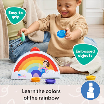 Ms. Rachel Official First Words Talking Flash Cards with Electronic Reader, 100 Words, Educational Toys & Toddler Toys for Girls & Boys Ages 1-2+