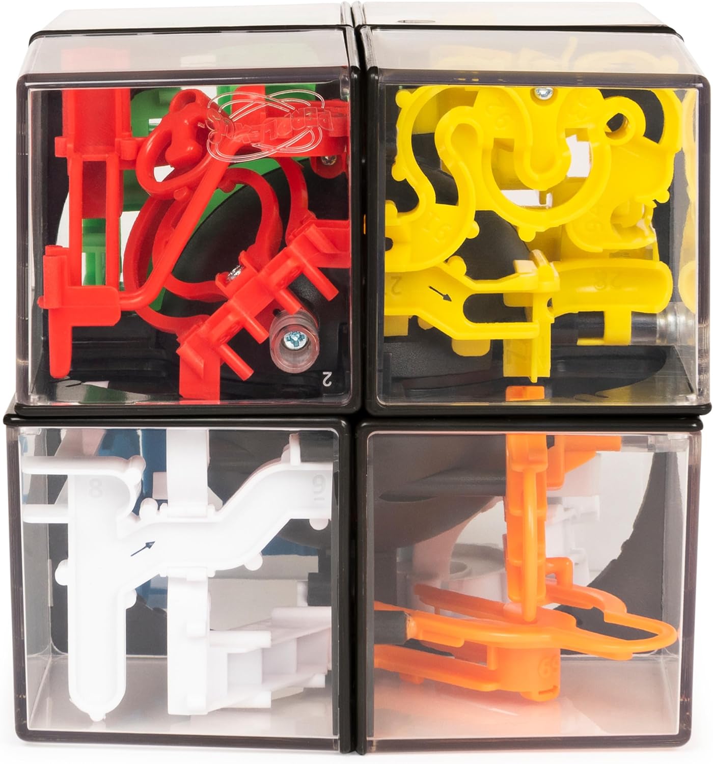 Rubik’s Perplexus Fusion 3x3 Gravity 3D Maze Game Brain Teaser Puzzle Ball | Anxiety Relief Items Cool Stuff | Sensory Toys for Adults & Kids Ages 8+