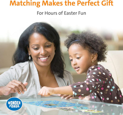 Wonder Forge Baby Animals Matching Game - Engaging Memory Booster | Age 3 to 5 | Fast-Paced, Fun & Educational | Ideal Gift for Easter