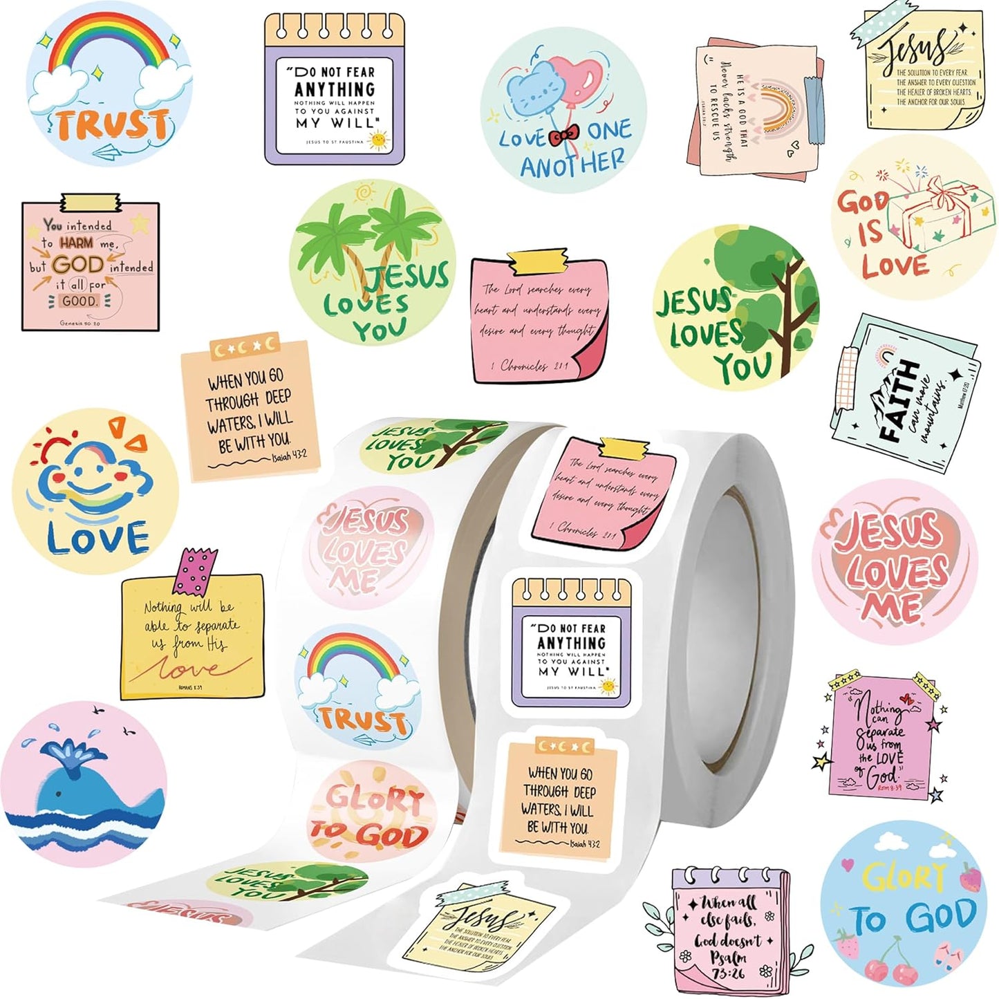 Chemistry Stickers Roll for Kids, Science Lab Experiment Stickers, 1000PCS 2 Rolls Chemical Lab Reward Labels, 10 Styles Classroom Teacher Supplies STEM Party Favors