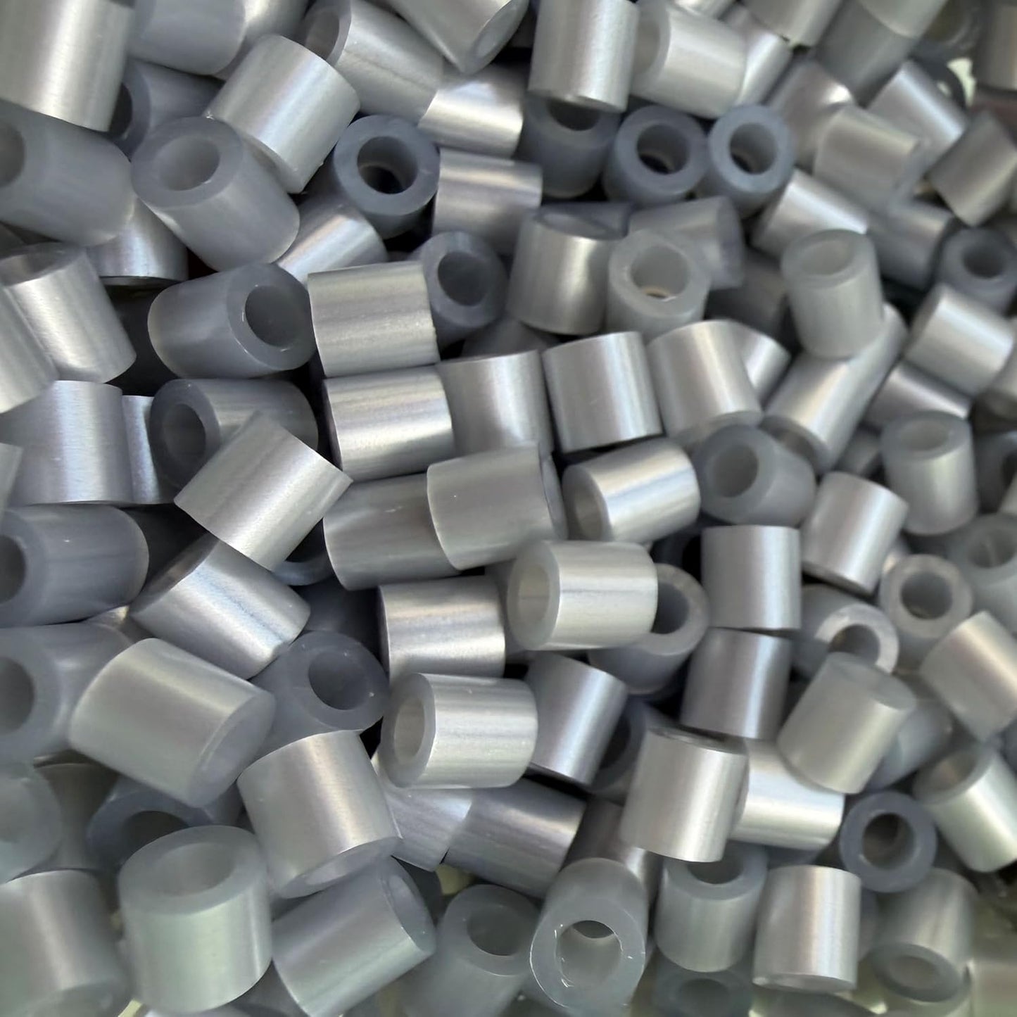 OEEKOI 5500Pcs Fuse Beads - 5mm Bulk Melting Beads for Crafts, Ideal for Christmas Birthday Gifts,Clear