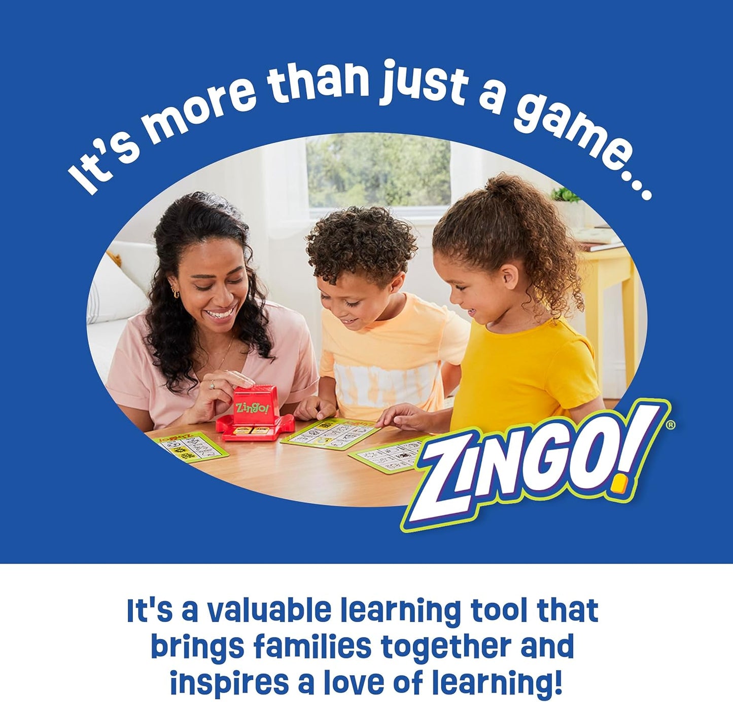 ThinkFun 7706-T Zingo Word Builder Early Reading Game - Award Winning Game for Pre-Readers and Early Readers