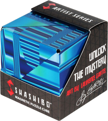 Shashibo Shape Shifting Box - Award-Winning STEM Fidget Toy with Ultra Strong Magnets - Puzzle Cube Transforms Into 100+ Shapes, Perfect Sensory Gift for Kids, Teens, and Adults (Cosmos)