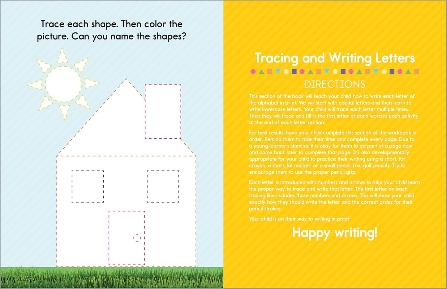 My First Learn-to-Write Workbook: Practice for Kids with Pen Control, Line Tracing, Letters, and More! (My First Preschool Skills Workbooks)