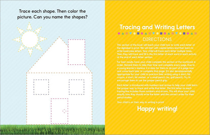 My First Learn-to-Write Workbook: Practice for Kids with Pen Control, Line Tracing, Letters, and More! (My First Preschool Skills Workbooks)