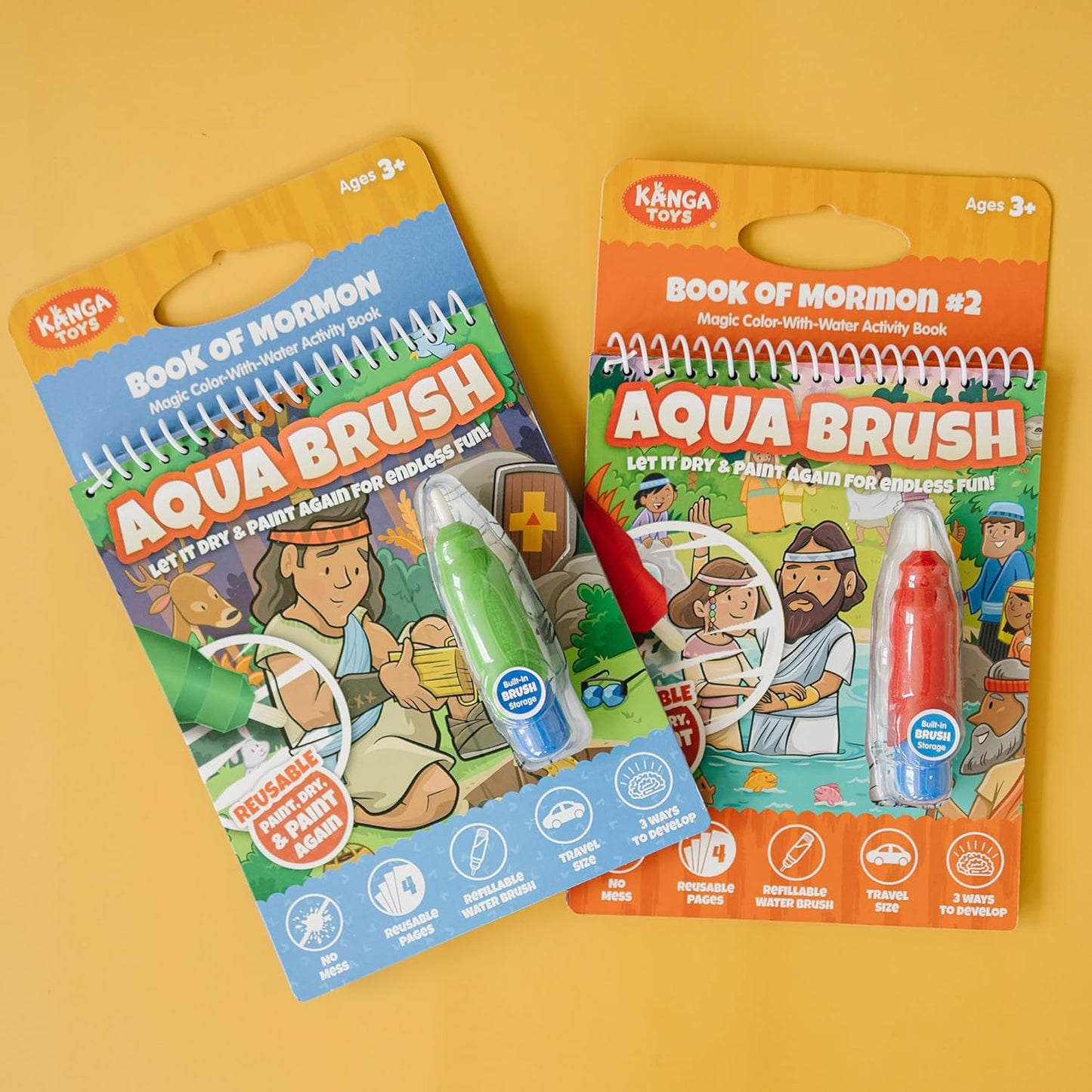 Water Reveal Coloring Scripture Book for Kids Ages 3+. New Testament Bible Stories: Preschool, Elementary, Primary, Christian, Religion