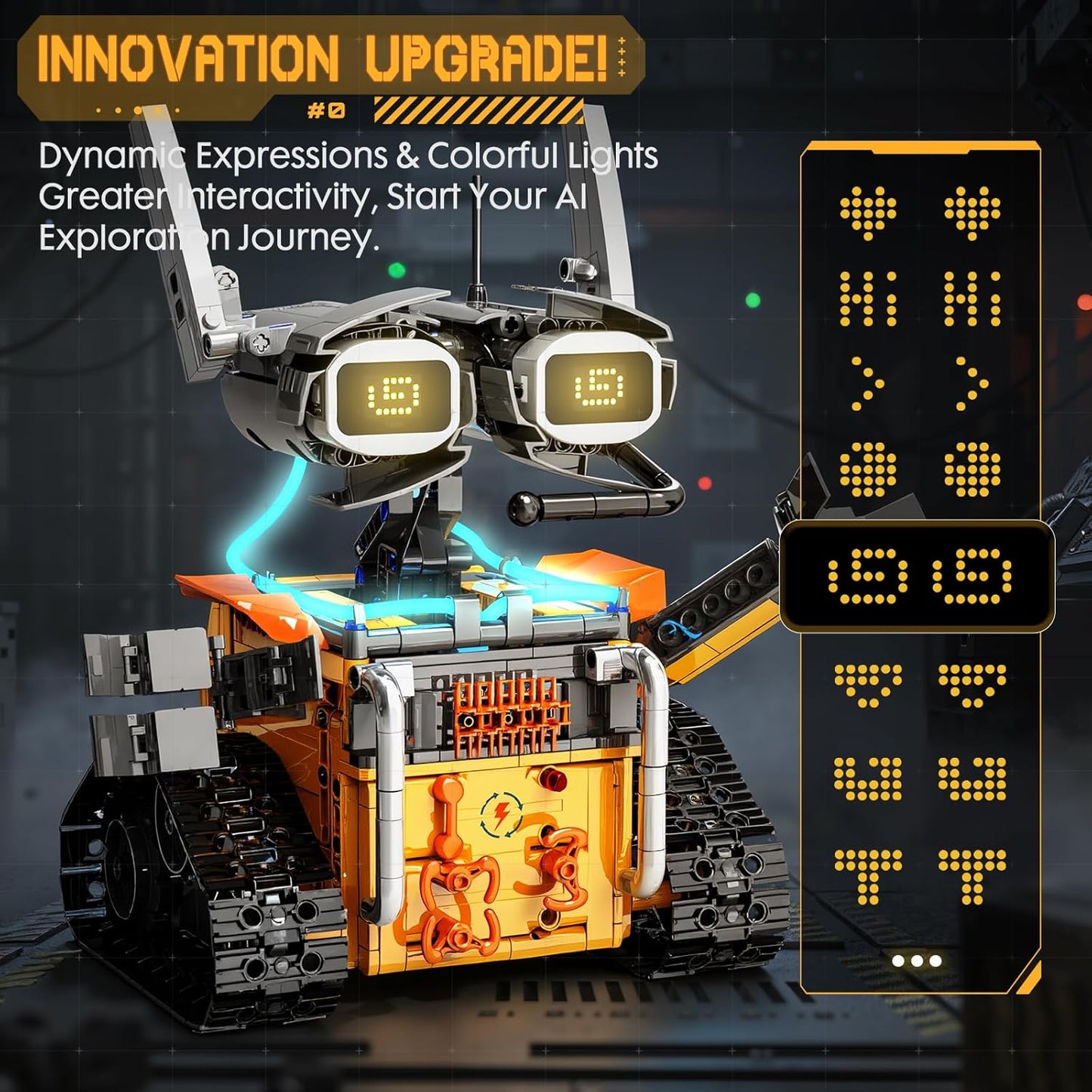 5in1 STEM Robot Building Kits for Kids 6-12, App & Remote Control STEM Dinosaur Tank Robot Building Toys for Kids, 890Pcs DIY Science Building Sets, Erector Sets for Boys Girls Birthday Xmas Gifts