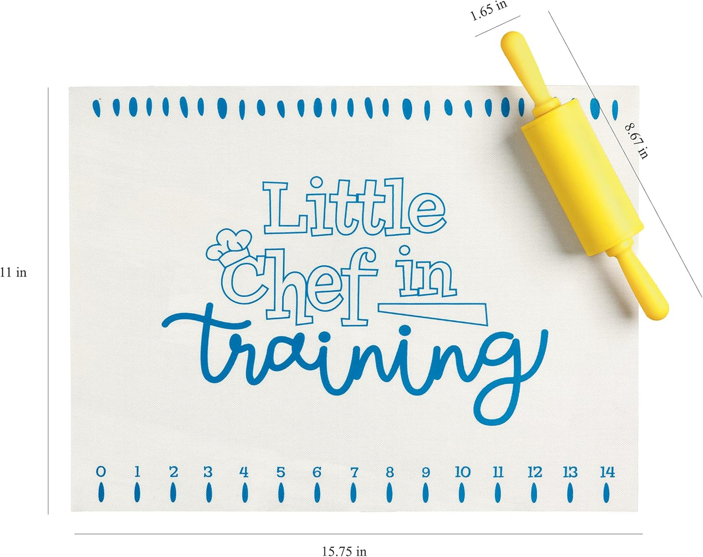 C.R. Gibson Kids Games - Little Chef Kitchen Activity Set for Toddlers and Preschoolers, 10-Count, Easy Peasy Recipe Card Ring