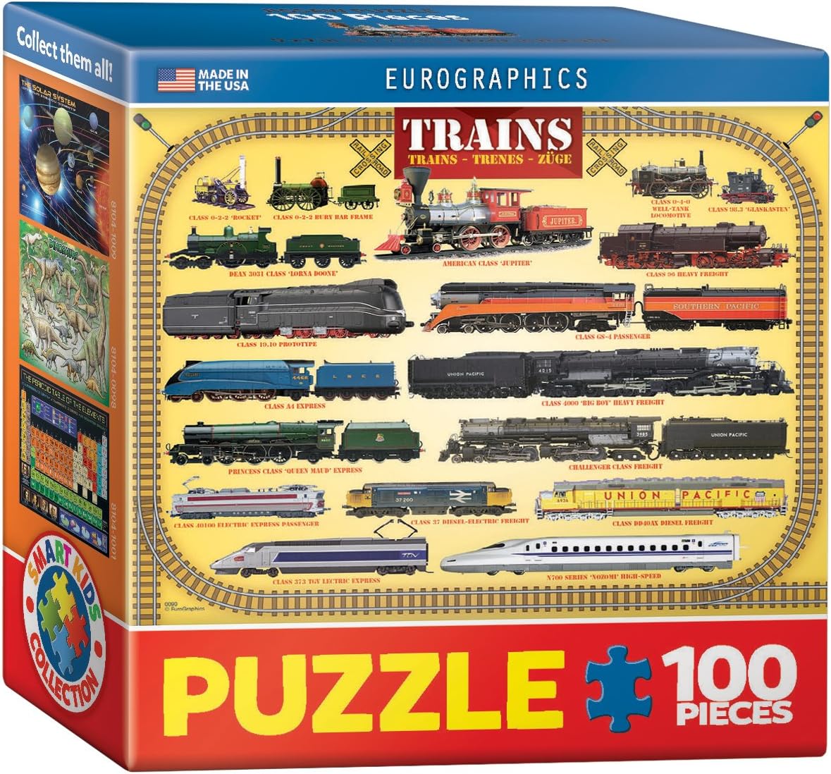 The Solar System 100 Piece Jigsaw Puzzle - Colors B