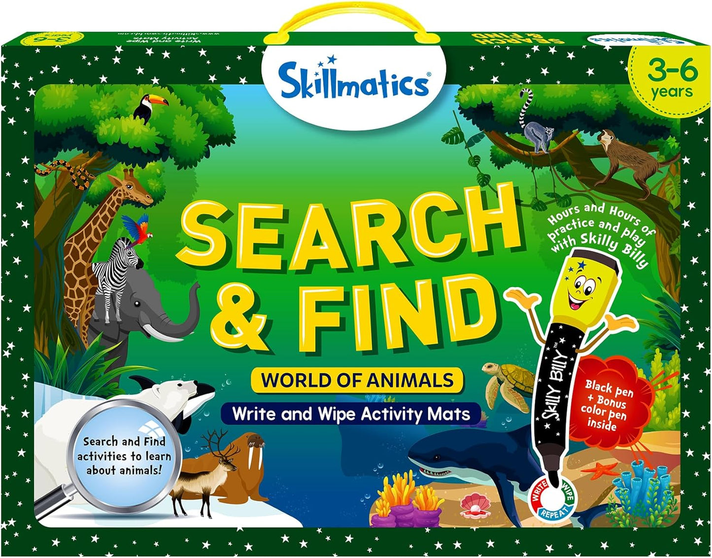Skillmatics I Can Write PAW Patrol - Reusable Preschool Learning Activities, Educational Toy and Game, Back to School Supplies, Gifts for Students, Kids, Toddlers Ages 3, 4, 5, 6