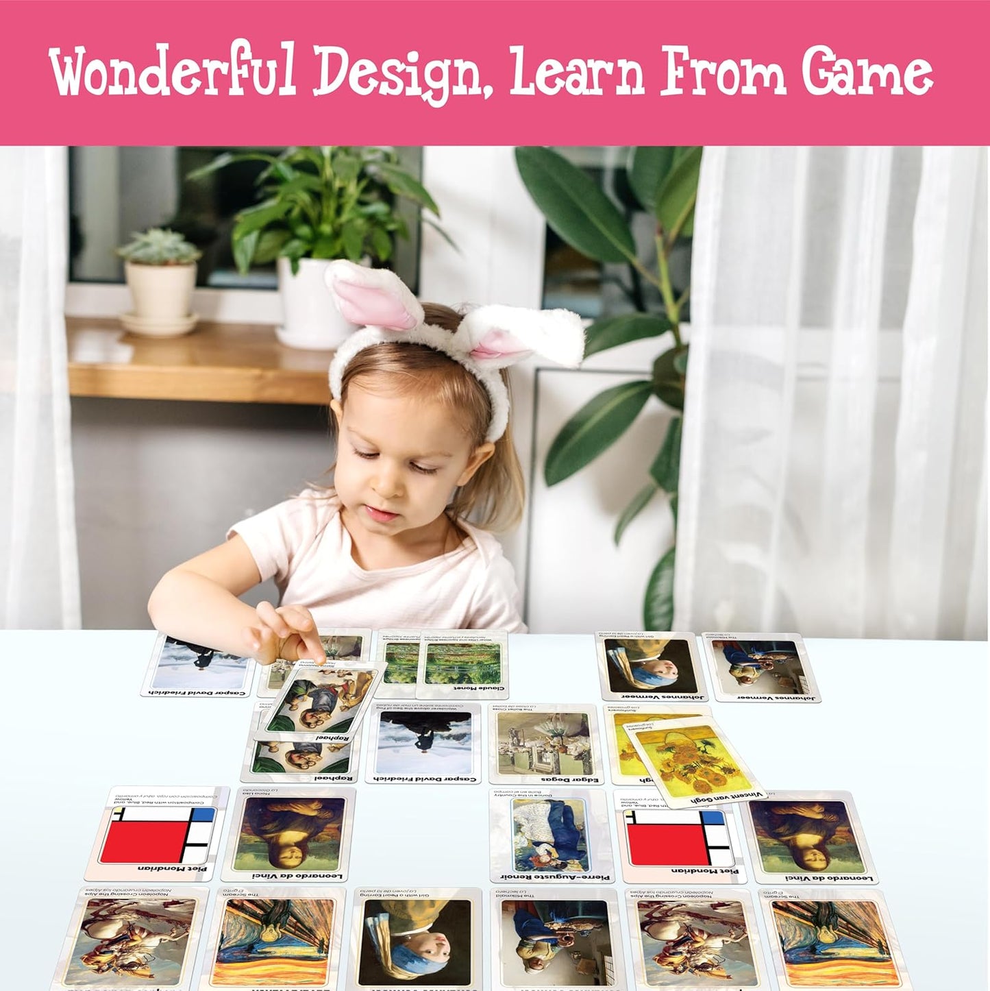 Hebayy Wild Animal Matching Game, 80 PCS Realistic Animal Memory Matching Cards for Toddlers 40 Pairs Real Animal Memory Cards Educational Toys for Preschool Boys & Girls 4 5 6 Years Old