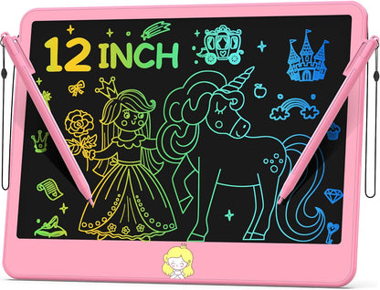 Hockvill LCD Writing Tablet for Kids, 16Inch Toys for Girls Boys Drawing Pad for 3 4 5 6 7 Year Old Kid, Toddler Doodle Board Christmas Birthday Gift for Kids，Erase Lock Writing Board