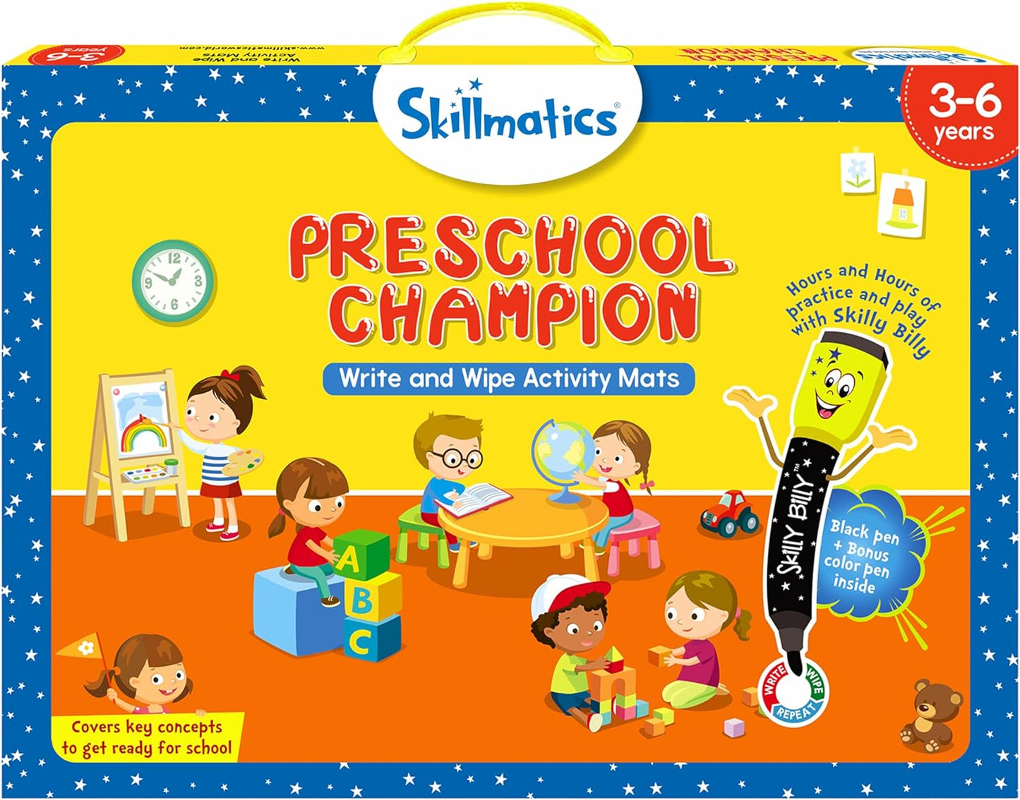 Skillmatics I Can Write PAW Patrol - Reusable Preschool Learning Activities, Educational Toy and Game, Back to School Supplies, Gifts for Students, Kids, Toddlers Ages 3, 4, 5, 6
