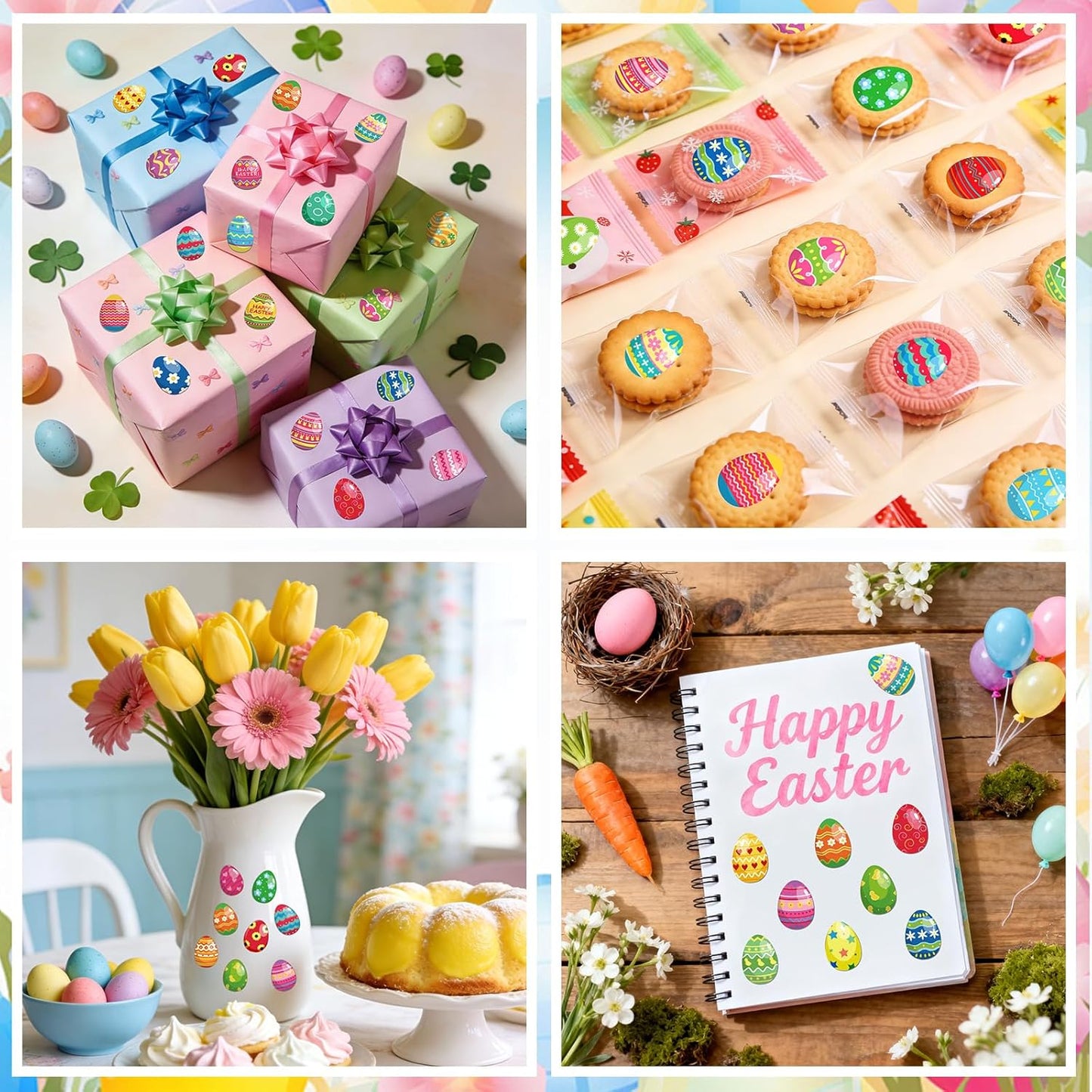 JULMELON 672 PCS Valentines Day Heart Stickers for Kids Conversation Heart Stickers Removable Labels Cards for Candy Envelopes Gifts Classroom Valentine’s Day Party Decorations