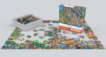 The Solar System 100 Piece Jigsaw Puzzle - Colors B