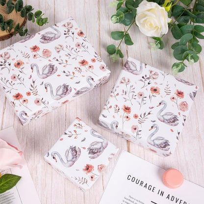 Dtiafu Reversible Building Blocks Wrapping paper Roll for Kids Boys Girls - Boys Birthday Bricks Design Gift Wrap Sheets for Baby Shower Party Craft Supplies(Total 28.5sq.ft)