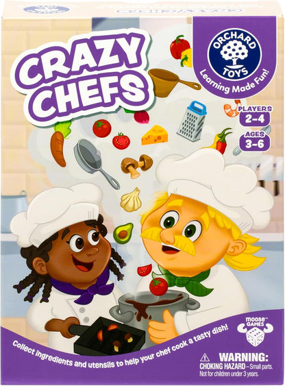 ORCHARD TOYS Moose Smelly Socks Game. Find Matching Pairs of Socks for Your Monsters! for Ages 3-6 and 2-4 Players