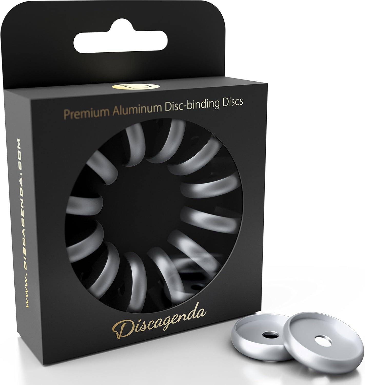 Discagenda Discbound Discs (Gold, 9 Piece 1.65in)
