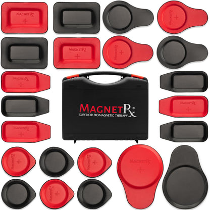 MagnetRX® Biomagnetic Magnets Kit – Imanes para Biomagnetismo Médico – Dr Goiz Magnets for Biomagnetism Bio Magnet Pair – 5200 Gauss Large Round Magnet (6 Units)