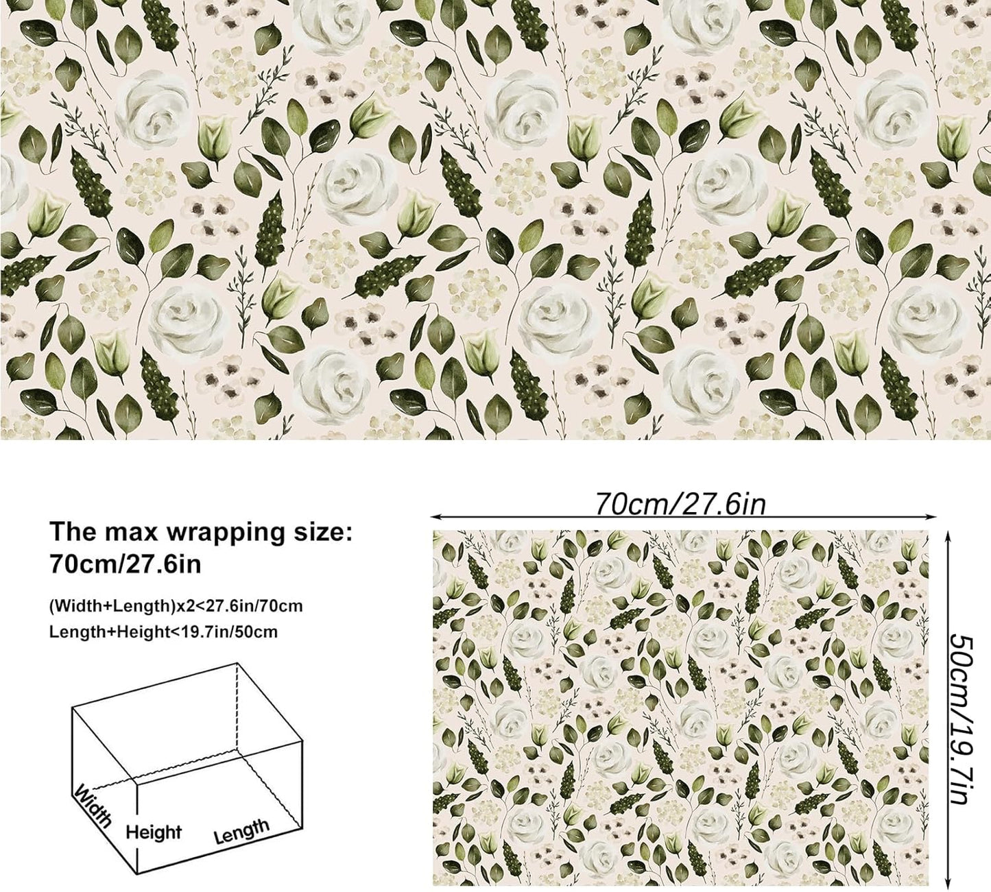 Dtiafu Reversible Building Blocks Wrapping paper Roll for Kids Boys Girls - Boys Birthday Bricks Design Gift Wrap Sheets for Baby Shower Party Craft Supplies(Total 28.5sq.ft)
